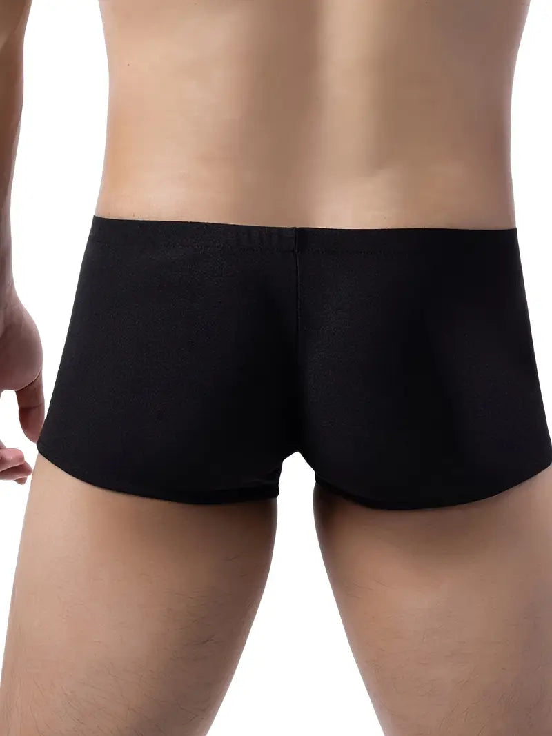 Boxers respirants et extensibles pour hommes avec une pratique fermeture éclair