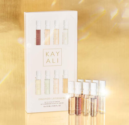 KAYALI Coffret cadeau de 8 échantillons d'eau de parfum Huda