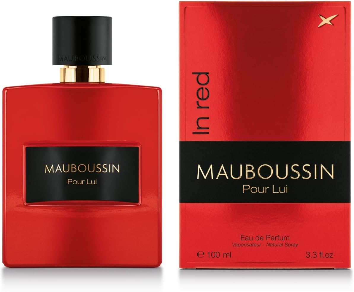 Mauboussin - Pour Lui In Red - Eau de Parfum Homme - Senteur Boisée & Épicée