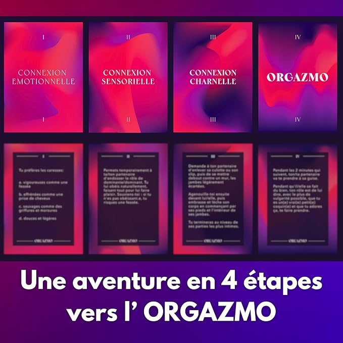 Orgazmo - Le jeu parfait pour les couples, conçu pour raviver la passion et intensifier l'intimité.