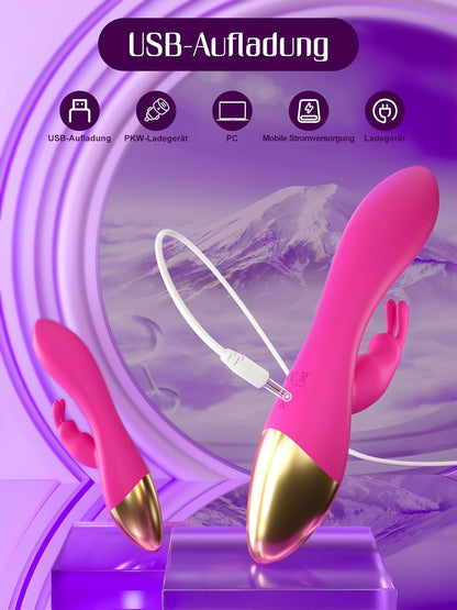 HIVEFUN Vibromasseur féminin conçu pour des moments de plaisir intense - Avec 10 modes de vibration variés