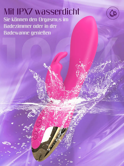 HIVEFUN Vibromasseur féminin conçu pour des moments de plaisir intense - Avec 10 modes de vibration variés