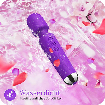 Vibromasseur clitoridien puissant, conçu pour offrir une stimulation intense avec 8 niveaux de puissance et 20 modes de vibration.