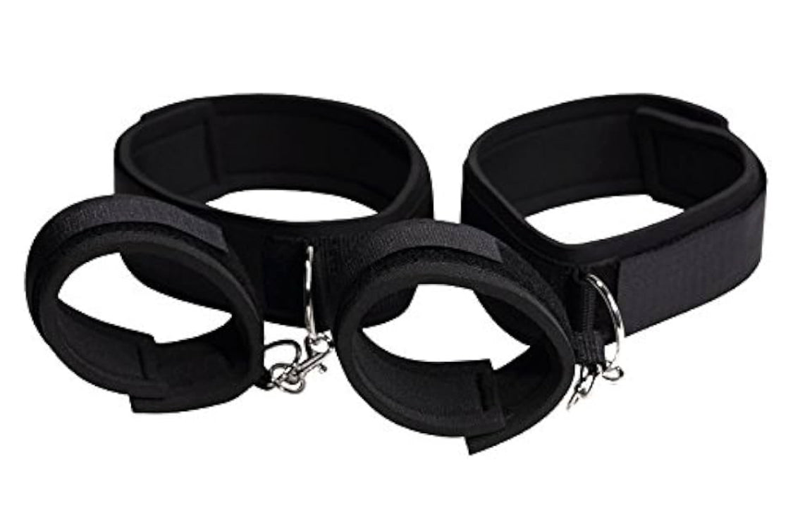 BDSM Kits de Bondage Sex Sets, Sex Toys Contraintes Sets Érotiques Menottes Poignets et Cuisses