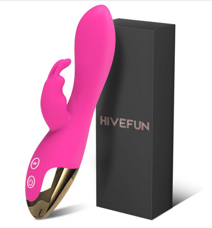 HIVEFUN Vibromasseur féminin conçu pour des moments de plaisir intense - Avec 10 modes de vibration variés