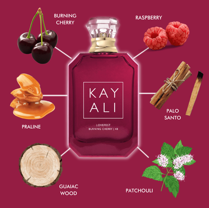 KAYALI Lovefest Burning Cherry | 48 Eau De Parfum